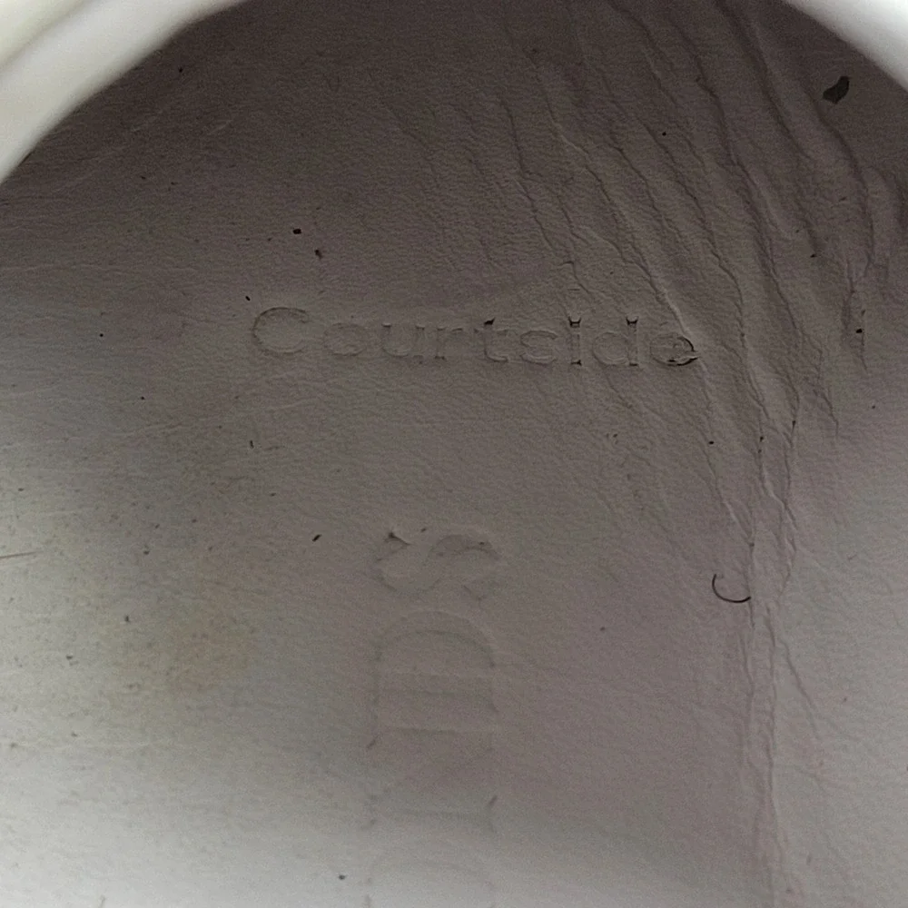 Allen Edmonds Mens 11 D Courtside White Leather Shoes Sneakers Lace Up‎ 3580 - Picture 14 of 16